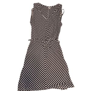 Merona Womens Striped Chevron short sleeve dress size XL